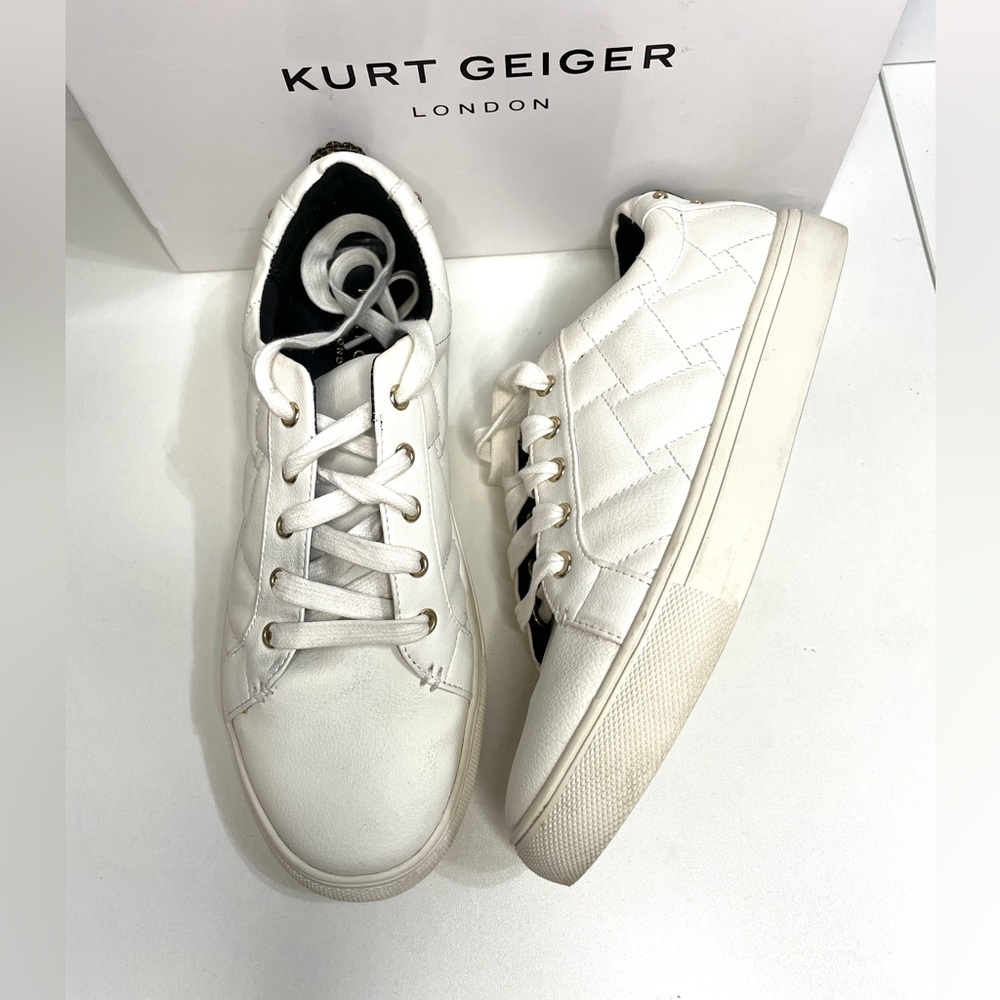 KURT GEIGER LONDON LUDO QUILTED SIZE 38 US 8 Women’s